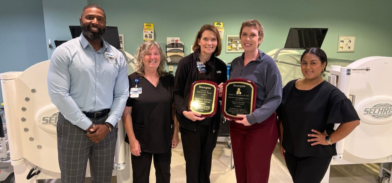 Palestine Regional Medical Center recognized for excellence in patient satisfaction in wound healing rates